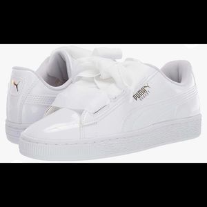 Puma Basket Heart Patent Sneaker